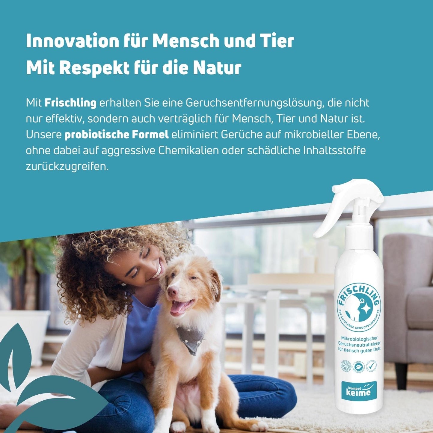 Frischling Geruchsentferner für tierisch guten Duft 250ml